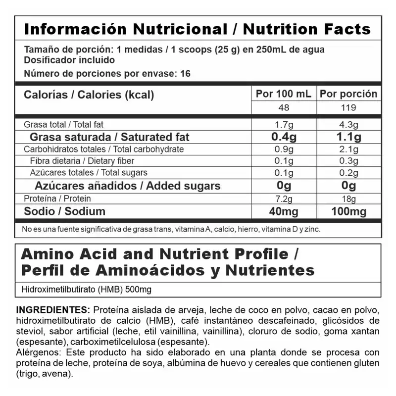 PROTEINA NUTRA VEGAN