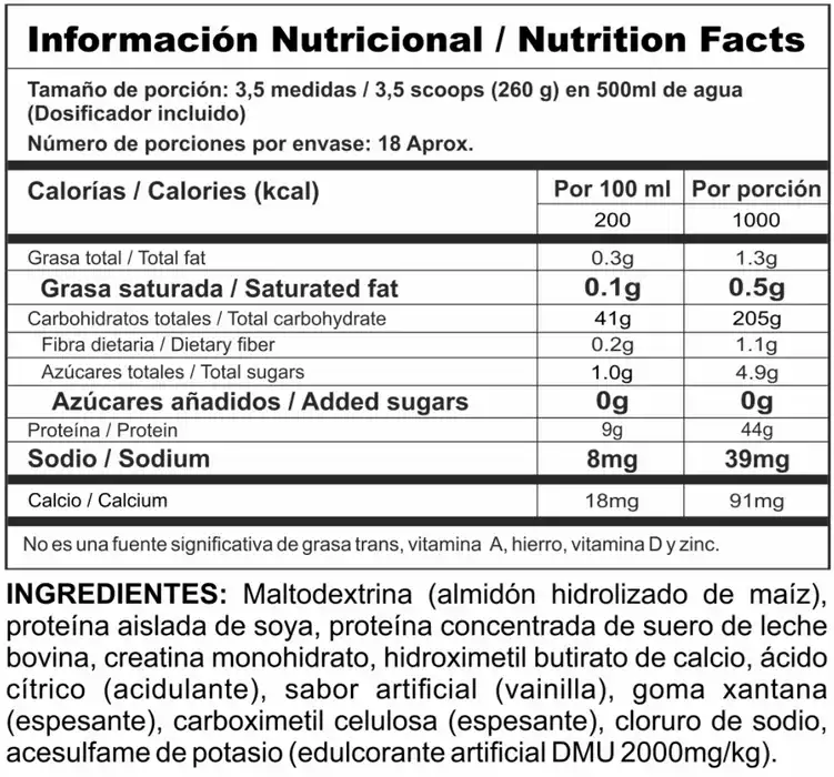 PROTEINA MEGAPLEX CREATINE POWER 10 LB
