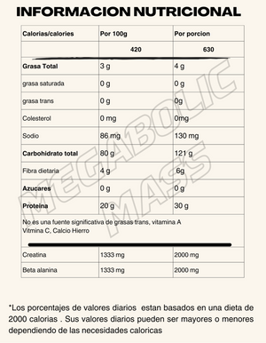 PROTEINA MEGABOLIC MASS 10LB HIPERCALORIC