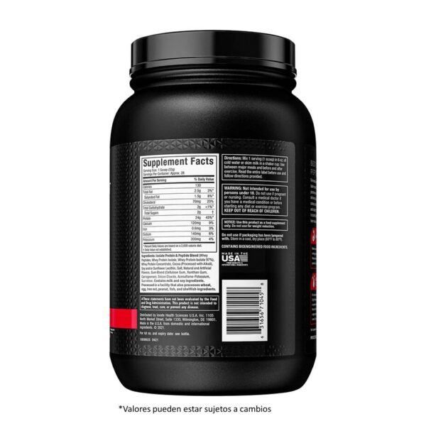 PROTEINA NITROTECH WHEY 2 LB