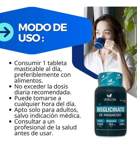 BISGLICINATO DE MAGNESIO - VITALCOM